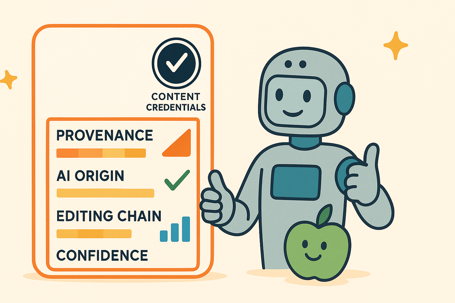 Content credentials - a digital nutrition label for AI-generated images